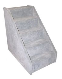 Extra Wide 5 Step Dog Steps (Color: Beige)