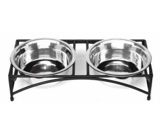 Regal Low Rise Double Raised Feeder (size: large)