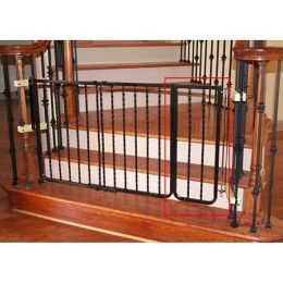 Wrought Iron Decor Gate Extension (Color: Bronze)
