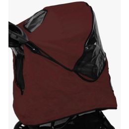 Weather Cover for Jogger Pet Stroller (Color: Burgundy)
